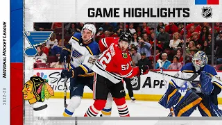 Blues @ Blackhawks 3/30 | NHL Highlights 2023