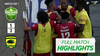 DREAMS FC 1-3 Asante Kotoko Highlights