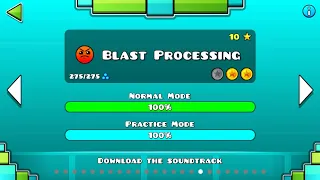 Geometry Dash Level 17: Blast Processing - 100% Complete | Nathendo 145