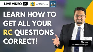 How to Get all your GMAT RC Questions Correct | GMAT Reading Comprehension#GMATVerbal