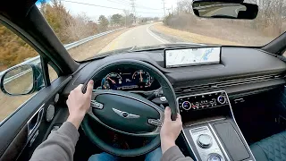 2023 Genesis GV80 3.5T Prestige - POV Test Drive (Binaural Audio)