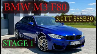 BMW M3 F80 3.0TT S55B30 450HP - STAGE 1 - BMW bije Audi, Pikantna przyjemność prowadzenia ! GREGOR10