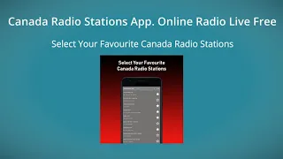 Canada Radio Stations App – Online Radio Live Free