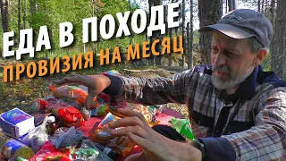 Food in the camping trip | My provisions for the water camping trip for 1 month | Camping 2021