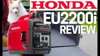 ⚡️Honda Generator EU2200i Full Review - Upgrade to Honda EU2000i Best Generator 2019