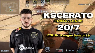 CS2 POV FURIA KSCERATO (20/7) vs ENCE (Mirage) @ ESL Pro League Season 19