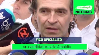 Fico oficializó su candidatura a la Alcaldía - Teleantioquia Noticias