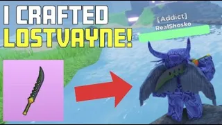 Crafting The SUPER RARE LOSTVAYNE! RPG CHAMPIONS