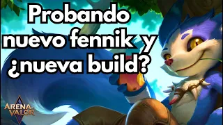 CADA QUIEN POR SU LADO LA PARTIDA, EL REWORK A FENNIK FUNCIONO | ARENA OF VALOR