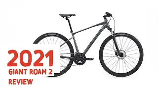 2021 Giant Roam 2 Hybrid Bike Review in 4K
