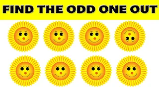 HOW GOOD ARE YOUR EYES l FIND THE ODD EMOJI OUT l EMOJI PUZZLE QUIZ