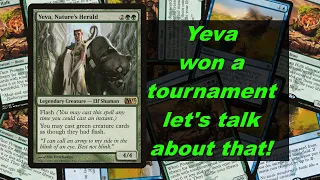 mono green yeva won a tournament lets talk about that and what sandbagging is