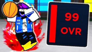 I Reached 99 OVERALL in Roblox BASKETBALL LEGENDS!