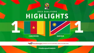 Cameroon 🆚 Namibia | Highlights - #TotalEnergiesAFCONQ2023 - MD3 Group C