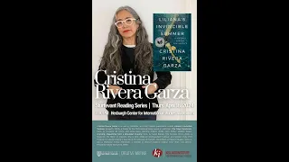 Creative Writing Reading Series ft. Cristina Garza