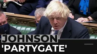 Ex-UK PM Johnson faces ‘Partygate’ parliamentary grilling