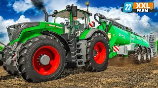 LS22: Gärrest ballern! Neues Gülleequipment für den Hof | XXL Farm #86 | FARMING SIMULATOR 22