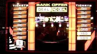 A perfect game of Deal or No Deal at Dave and & Busters