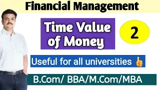 Financial Management/ Time Value Of Money/in Malayalam