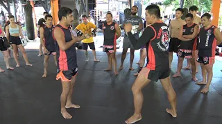 Basic Muay Thai Technique: Defense Against Body Kicks