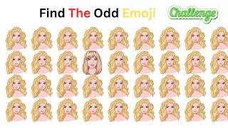 How good are your Eyes #215 | Find the Odd emoji out| Emoji Quiz||#Quizskeptic