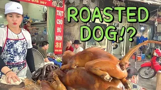 Dog Meat Vendor in Hanoi 🐕 | Vietnamese Street Food 🇻🇳