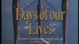 NBC- Days of our Lives opening  theme-02-22-79