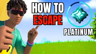 How To Get Out Of Platinum Rank In Fortnite!