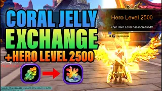 Exchange Coral Jelly Guide | Reach HERO LEVEL 2500 | Dragon Nest SEA
