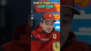 The mentality Difference Between Leclerc & Sainz