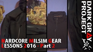 “Hardcore” Milsim Gear Lessons 2016 #2/3: Patagonia Base Layer, Mid Layer & Crye Nightcap - DGP