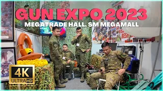 TACTICAL, SURVIVAL AND ARMS (TACS) EXPO: Full Walking Tour, Megatrade Hall, SM Megamall Philippines