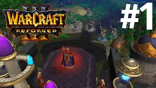 НЕДОПОНИМАНИЕ! - ПРОКЛЯТИЕ ЭЛЬФОВ КРОВИ! - ПРОХОЖДЕНИЕ Warcraft III: Reforged #1