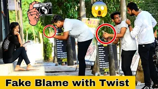Fake Blame Prank with Twist | Prakash Peswani Prank |