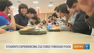 Alice High students are exploring cultures through their school lunches