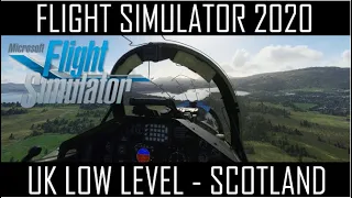 FLIGHT SIMULATOR 2020 | INDIAFOXTECHO T-45C GOSHAWK | UK LOW LEVEL - SCOTTISH HIGHLANDS