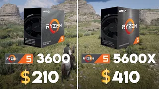 Ryzen 5 3600 vs Ryzen 5 5600X Test in 6 Games (RTX 3070)