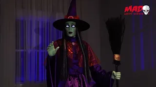 Sparkle Witch Halloween Animated Prop