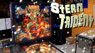 Under The Sea With Stern's Trident Pinball Machine !