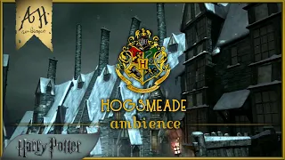 ⚡️ Hogwarts ASMR - Hogsmeade | Ambience & Animation | Harry Potter ambience [HD] ⚡️