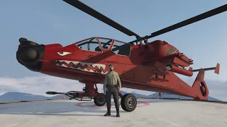 GTA5 | FH-1 Hunter Helicopter | Vehicle Customize & Review