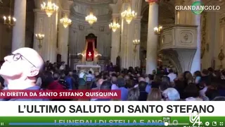 L'ultimo saluto di Santo Stefano a Stella e Angelo