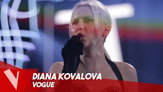 Madonna – 'Vogue' ● Diana Kovalova | Lives | The Voice Belgique Saison 10