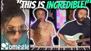 People On Omegle Are UNPREDICTABLE | Omegle Singing Reactions