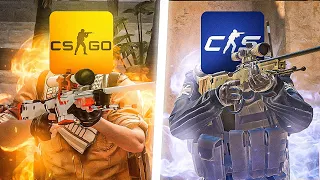 COUNTER-STRIKE 2 VS CS:GO