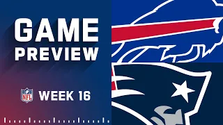 Buffalo Bills vs. New England Patriots | Week 16 NFL Game Preview