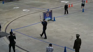 Jackson Rainwater Solo Medals Round World Drill Championships (Top Angle)