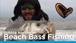 Bass Fishing in the Surf - Robbie Northman - Savage Gear