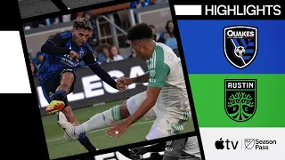 San Jose Earthquakes vs. Austin FC | Full Match Highlights | May 25, 2024