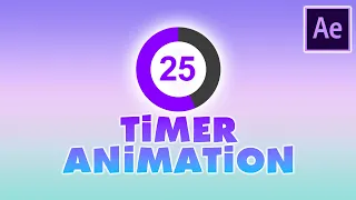 Easy Countdown Timer Animation in Adobe After Effects (Tutorial)